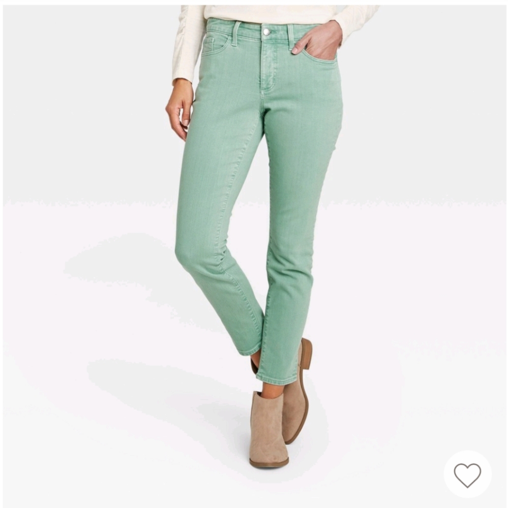 Mint Green Skinny Jeans